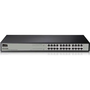 Switch STONET by NETIS ST3124GS GBit switch / 24x 10/100/1000Mbps / 24port rack kovový