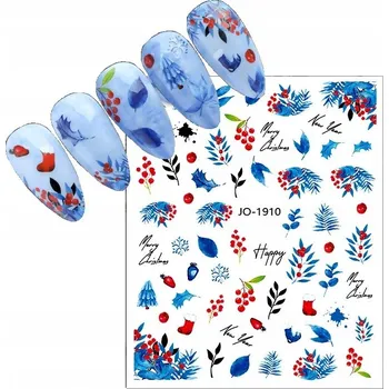 samolepka 3D VÁNOČNÍ Samolepky na nehty E177