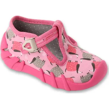 Dívčí obuv Dívčí bačkůrky BEFADO HONEY 110P508 - pejsci Velikost: 22