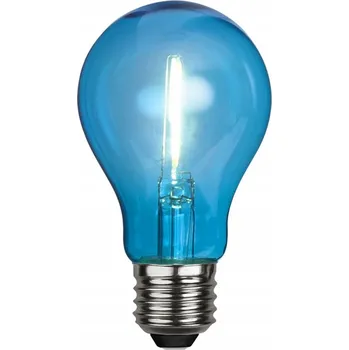 Žárovka Dekorativní LED žárovka E27 A60 FILAMENT Modrá