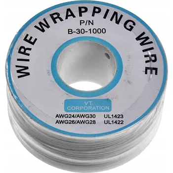 IP kamera Napájecí kabel Diolut 0.24mm bílý 200 m