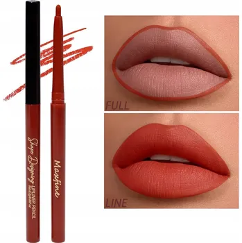 Přípravek na rty Konturovací Tužka na Rty Matná Vysouvací rtěnka #R02