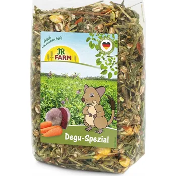 Krmivo pro hlodavce JR Farm pamlsky směs 0,5 kg pro osmák degu (Činčily)