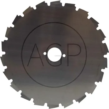 Příslušenství k zahradní technice Ozubený kotouč do křovinořezu, šířka řezu 225 mm, otvor 20 mm, tloušťka 1,8 mm, 22 zubů