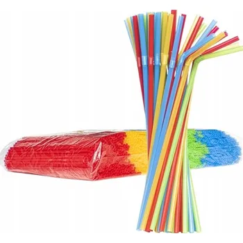 Plastová Brčka Godan vícebarevná 1000 kusů