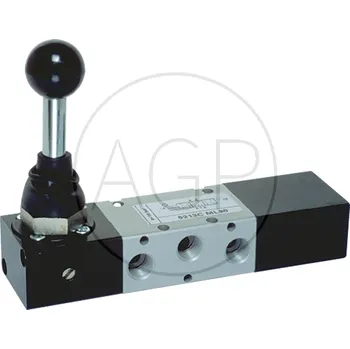 Ventil VAZ-HHF530-E-1/8 5/3 ventil s ruční pákou