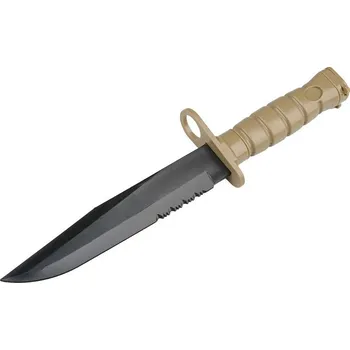 Plastový tréninkový nůž M10 - TAN, A.C.M.