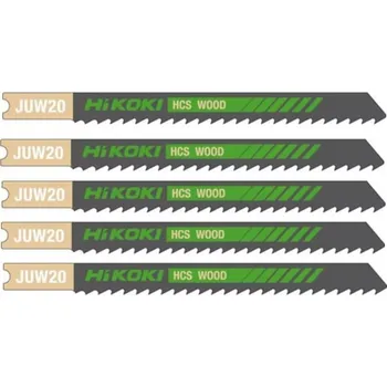 Pilový plátek HiKOKI 750023 HCS Plátek na dřevo do přímočaré pily, 91.5/70x7,5x1,25mm, 5ks free_store_pickup