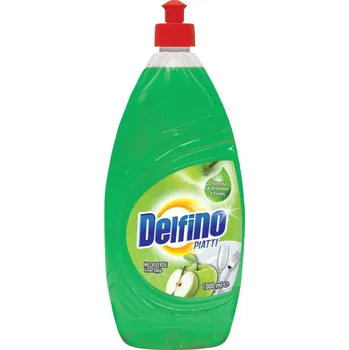 Mycí prostředek Delfino Piatti Mela Verde 1000ml Italský prostředek na mytí nádobí - zelené jablko