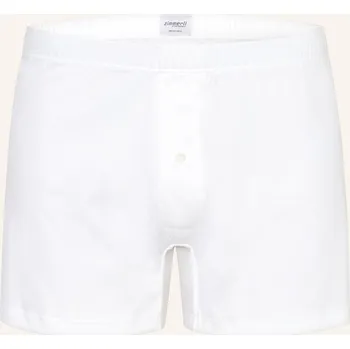 Slipy Zimmerli Pánské Boxerky Sea Island, bílá, 56