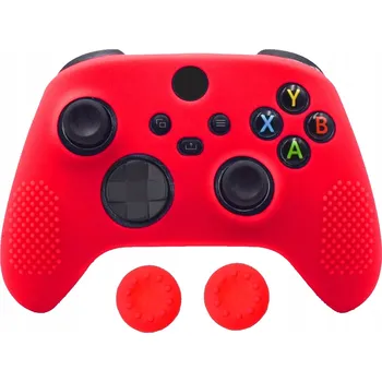 Herní ovladač POUZDRO SILIKONOVÁ KRYTKA PADU XBOX SERIES X S +2 GRIPY