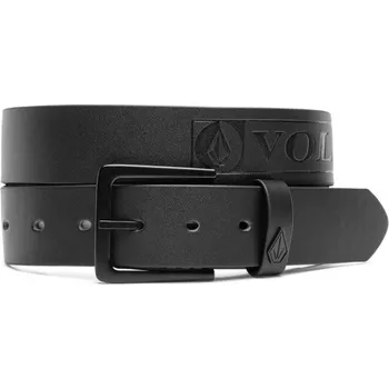 Opasek VOLCOM pásek - Stone Bar Pu Belt (BLK) velikost: 34