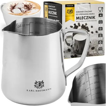 Konvička na mléko Nalévka na mléko Džbánek na smetanu z nerezové oceli Karl Hausmann 0,35 l