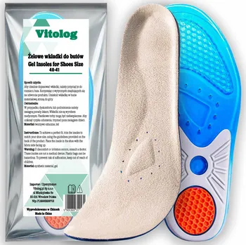 Vložka do bot Celá vložka do bot Vitolog vel. 40-41 modrá