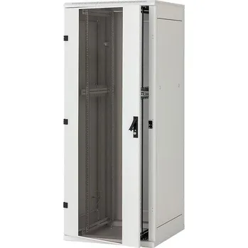 Rozvaděč Triton 19" rozvaděč stojanový 37U/600x900, skleněné dveře, barva šedá
