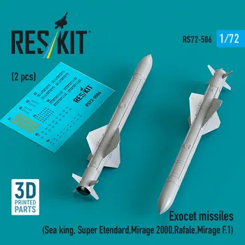 Plastikový model 1/72 Exocet missiles (2 pcs.)