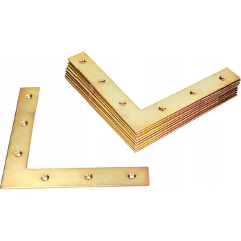 Tesařské kování 25X ROHOVÝ OKENNÍ ÚHELNÍK SPOJOVACÍ POZINK 200X30