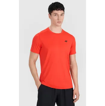 Pánské tričko 4F tričko Pánské tričko Červené 3XL
