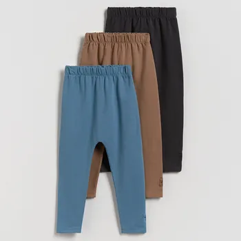 Reserved - Bavlněné legíny 3 ks - světle modrá - 818DO-50X - 818DO-50X-86