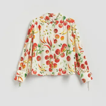 Pánská košile Reserved - Košile z lyocellu - vícebarevná - 561HV-MLC - 561HV-MLC-S