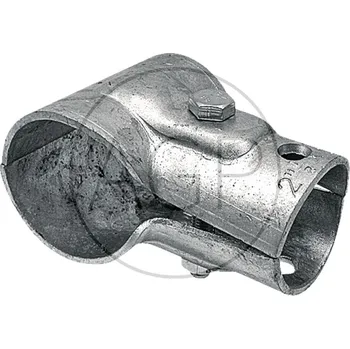 Ohradník Spona tvaru T pro průměr trubek 48 x 42 mm pro trubkový ohradník