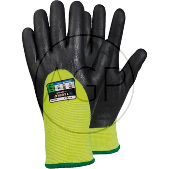 Pracovní rukavice Nitrilové rukavice, s podšívkou, vel. 10
