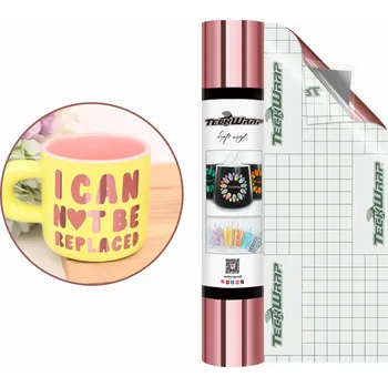 Samolepící dekorace TeckWrap Bubble Free Mirror Chrome - Rose Gold Velikost: 0,3 x 1,5 m Samolepící vinylová folie TeckWrap