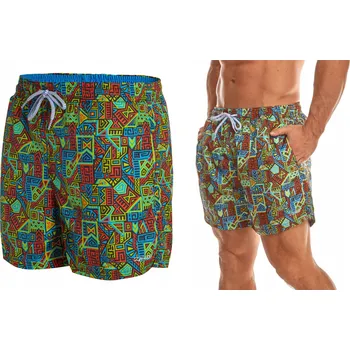 Pánské kraťasy Pánské plážové šortky Zagano vícebarevné M