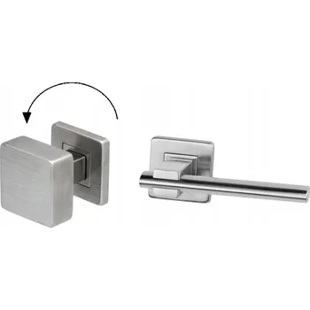 VDS R9 OVALIX Klika s otočnou koulí, pravá, nerezová ocel INOX