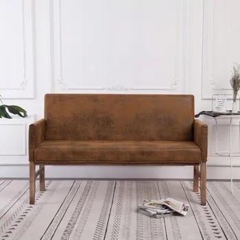 Zahradní lavice Lavička Forte 140 x 84,5 x 62 cm, hnědá