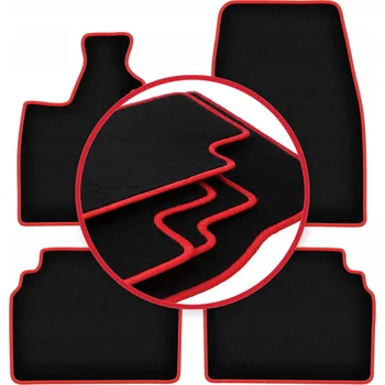 autokoberec Velurové autokoberce Wielganizator, sada 4 kusů