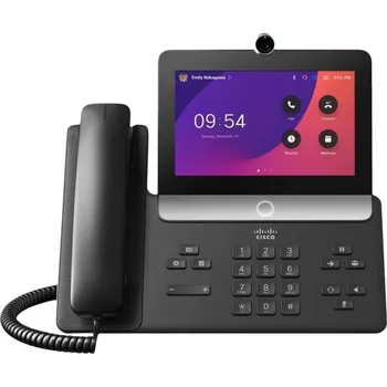 Cisco Video Phone 8875 - IP video telefon, digitální fotoaparát, rozhraní Bluetooth s identifikací volajícího