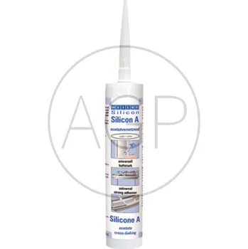 stavební silikon WEICON Silikon v balení 310 ml bílý odstín