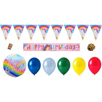 Party dekorace Narozeninová dekorace balóny girlanda šerpa
