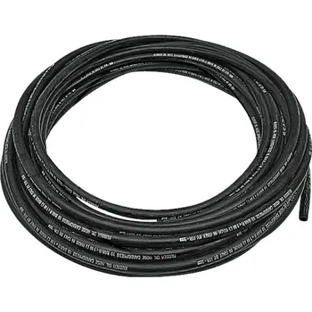 Zahradní hadice Gumová hadice na vodu a olej a benzín o rozměru 19 x 27 mm s tloušťkou stěny 4 mm