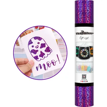 Samolepící dekorace TeckWrap Holographic Sparkle - Purple Velikost: 0,3 x 1,5 m Samolepící vinylová folie TeckWrap