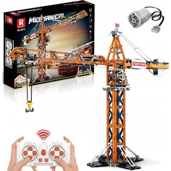 ostatní stavebnice STAVEBNICE JEŘÁB STAVEBNÍ NA DÁLKOVÉ OVLÁDÁNÍ S SADOU 1288 DÍLŮ