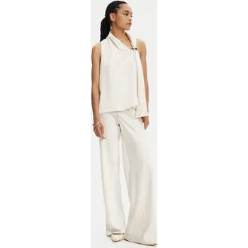 Pánské kalhoty Imperial Kalhoty z materiálu P5R7JBA Écru Regular Fit L