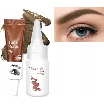 Přípravek na oči Henna v krému na obočí a řasy, odstín coffee (káva)