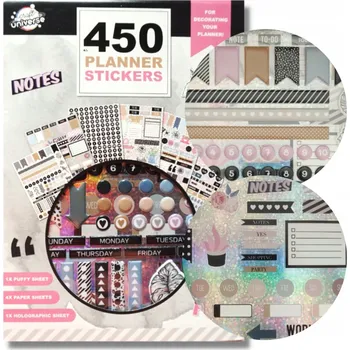 samolepka Klasické Samolepky Craft Universe 450 ks