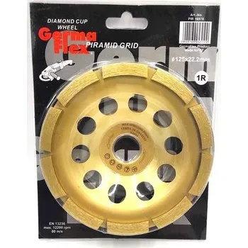 Brusný kotouč Kotouč na betonu Germa Flex PIR 16978 jednoradý 125 mm
