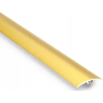 soklová lišta PRAHOVÁ LIŠTA OCHRANNÁ NACVAKÁVACÍ SE SILIKONEM 93 CM ZLATÁ CEZAR LW 30