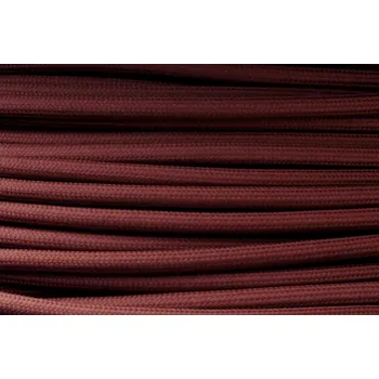 elektrický kabel Textilní kabel Hnědý H13 opředený 2x0,75 a 3x0,75mm2, Počet vodičů v kabelu 2 vodiče v kabelu (2x0,75mm2)