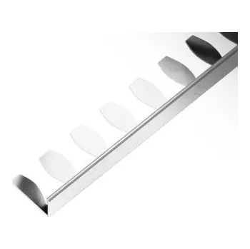 ukončovací lišta AC SP1 ukončovací lišta "L", nerez V2A Z-FLEX kartáč, v: 6 mm, d: 2,5 m