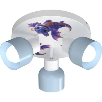 Stropní svítidlo Moonlight E27 modré