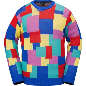 Pánský svetr VOLCOM svetr - Ravelson Sweater (MLT) velikost: S