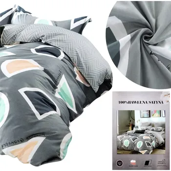 Povlečení Povlečení 160x200 3 Č. Bavlněný satén Jiřina 13