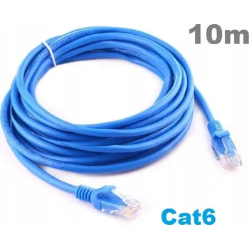 Síťový kabel Síťový kabel LAN Ethernet RJ45 UTP 10m Cat6