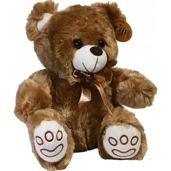 plyšák Plyšák plyšový medvídek s mašlí 25 cm