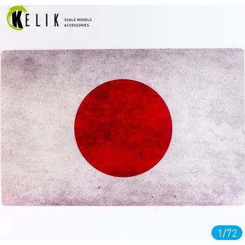 Plastikový model 1/72 Japan Flag Base Acrylic 3 mm (280x180)